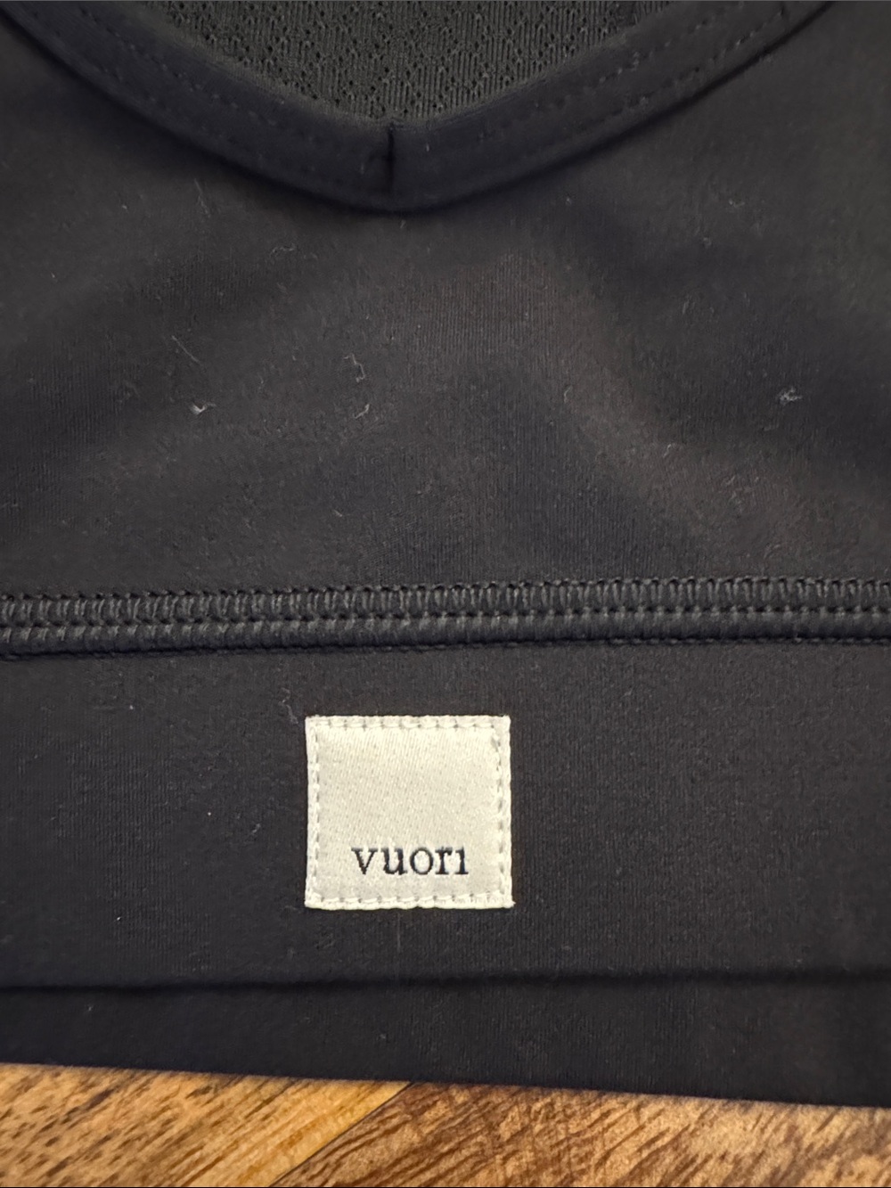 Vuori Black Strappy Sports Bralette - Picture 3 of 3